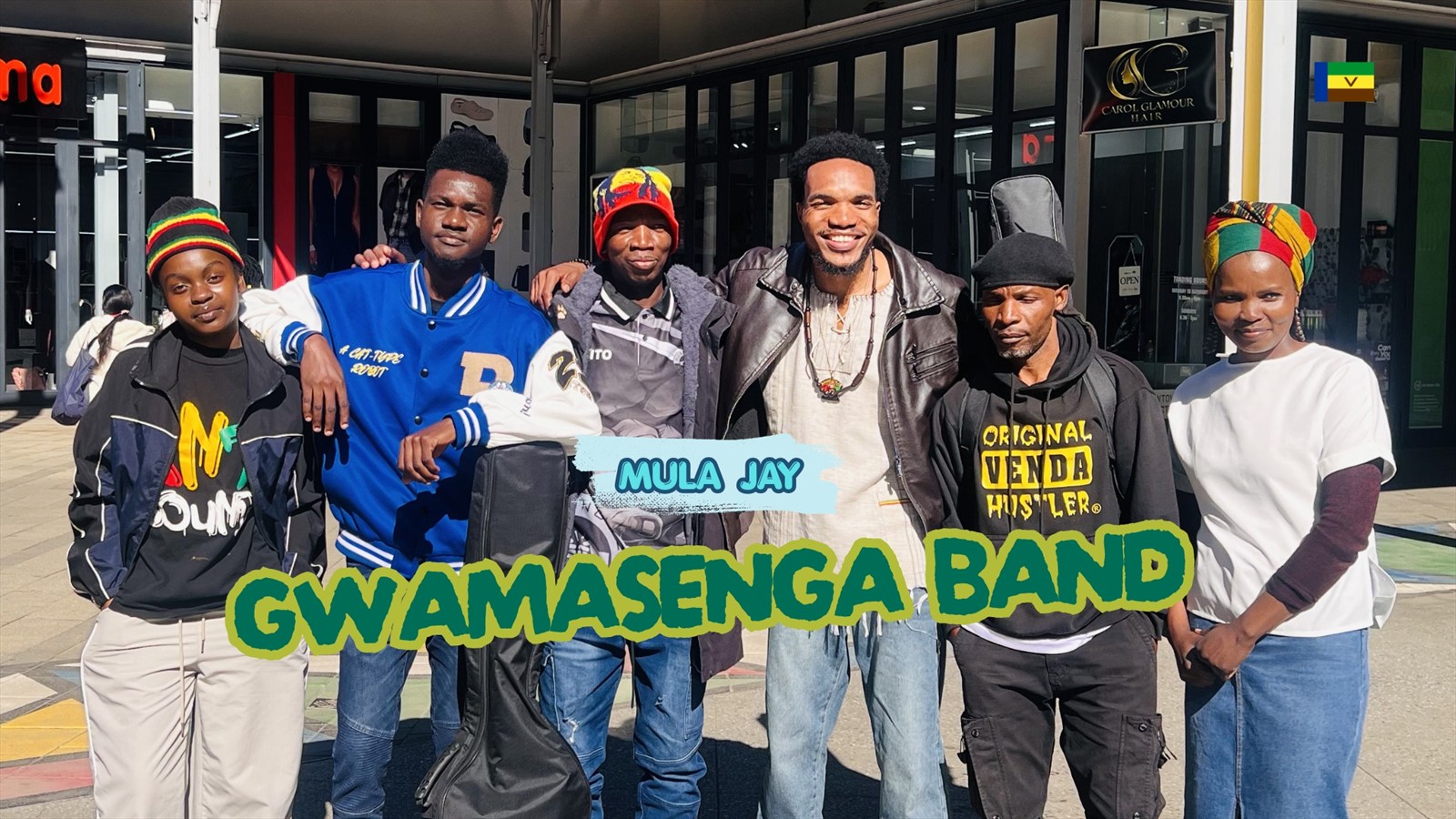 Mula Jay and the full Gwamasenga Band